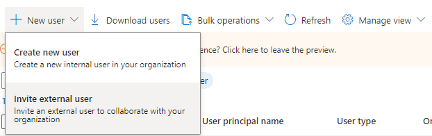 create user from azure ad