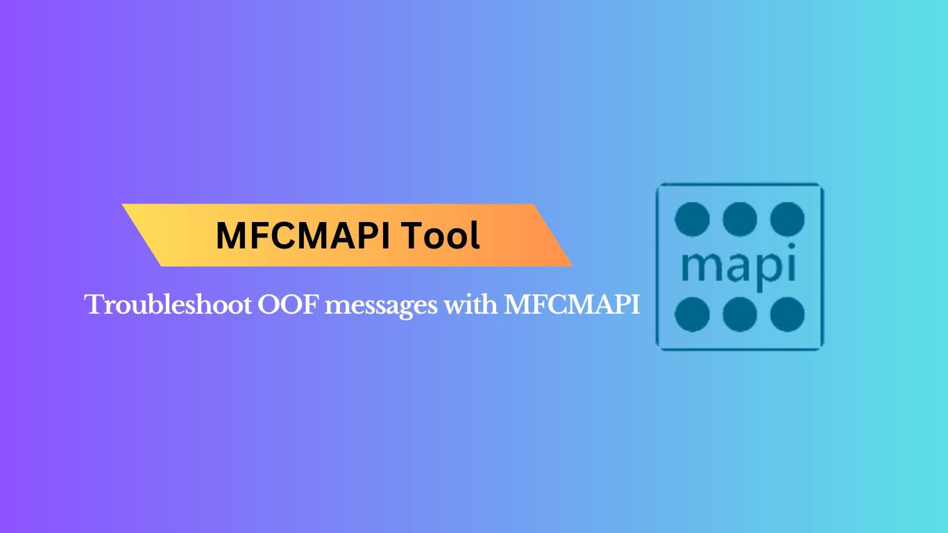 Troubleshooting Out Of Office replies. Delete Out of Office Rule with MFCMAPI
