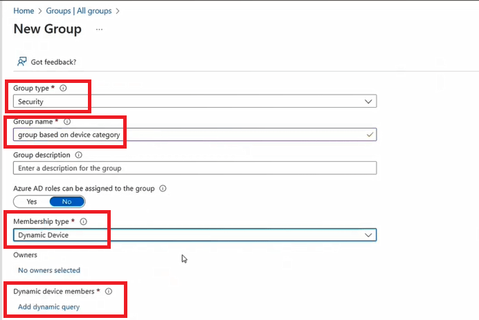 create security group in azure ad 1