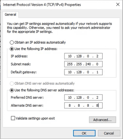 add ip address to machine