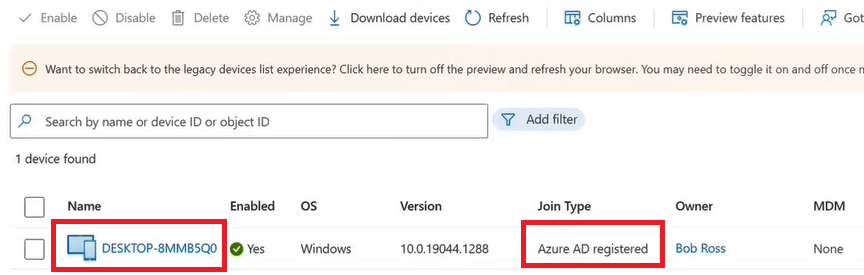 how to register azure ad devices 4