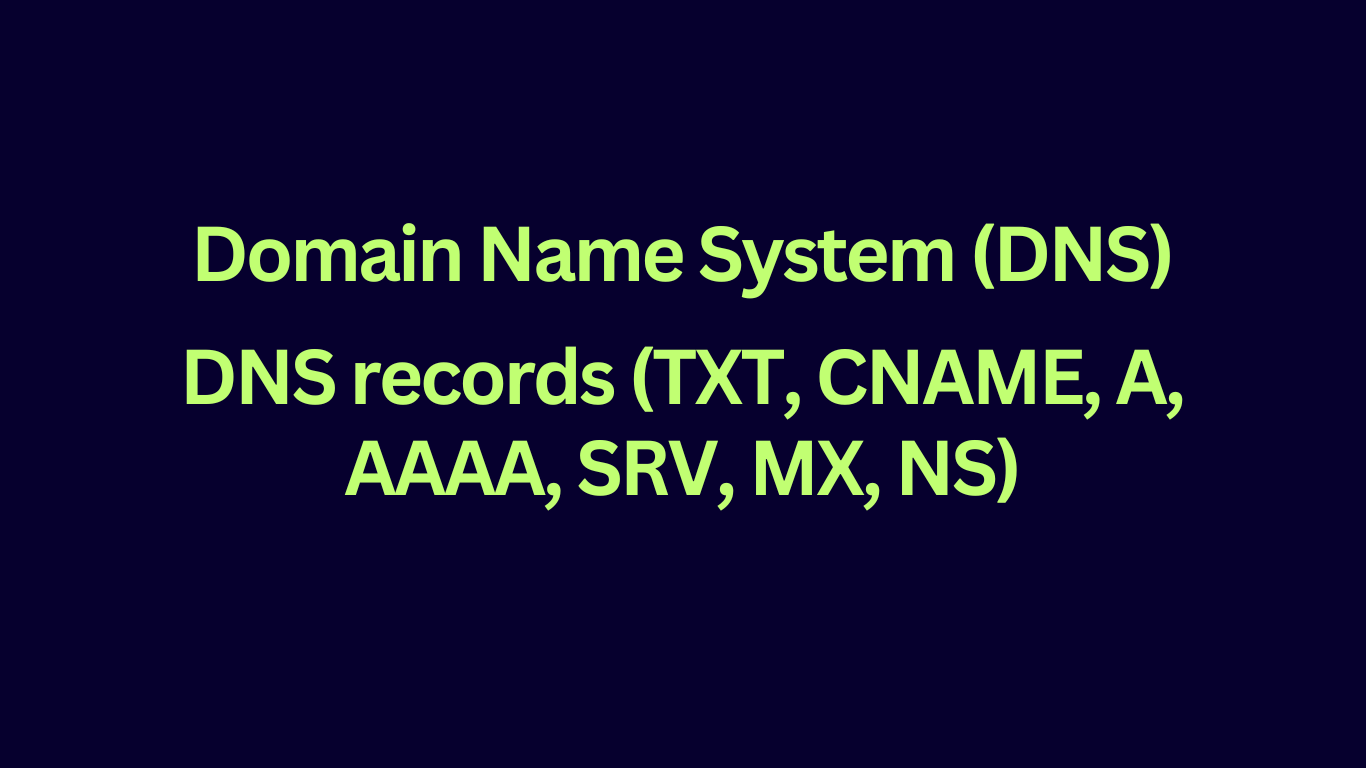 DNS records in Active Directory