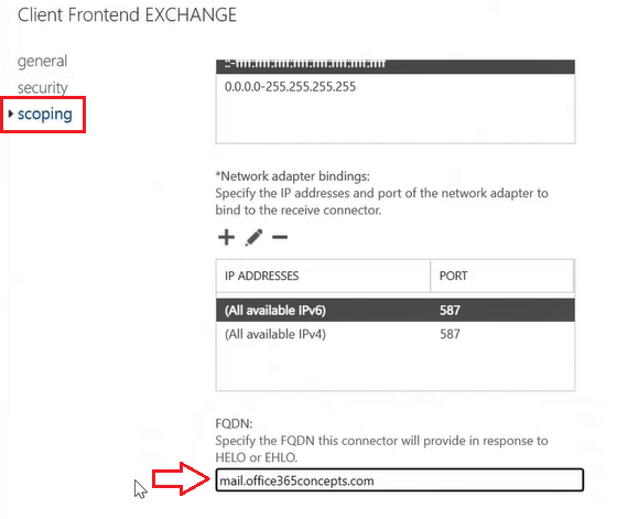 client frontend connector scoping 1