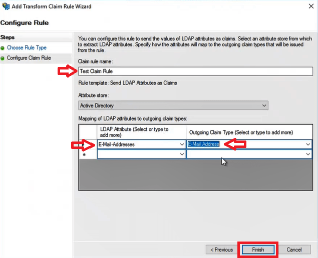 configure rule