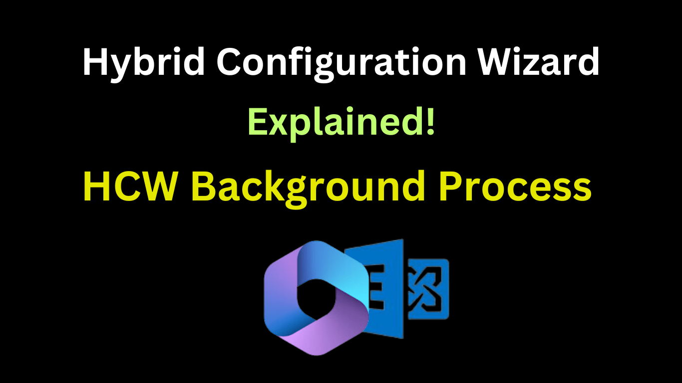 Exchange Hybrid Configuration Wizard step by step guide. What happens in background when you run HCW.