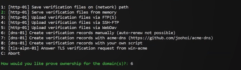 prove domain ownership