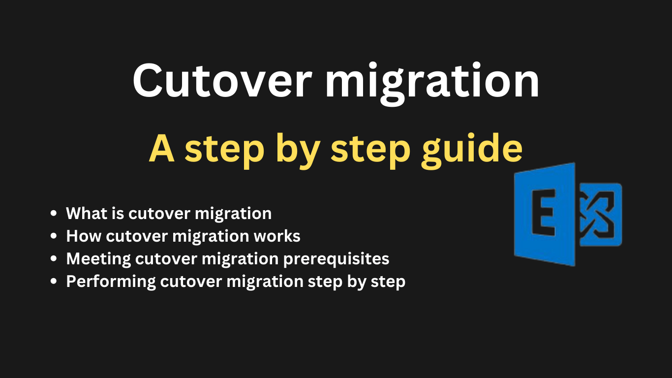 what is cutover migration