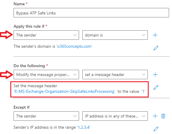 Bypass ATP Safe Links