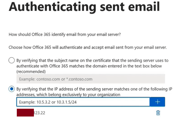 authenticating sent email outbound connector