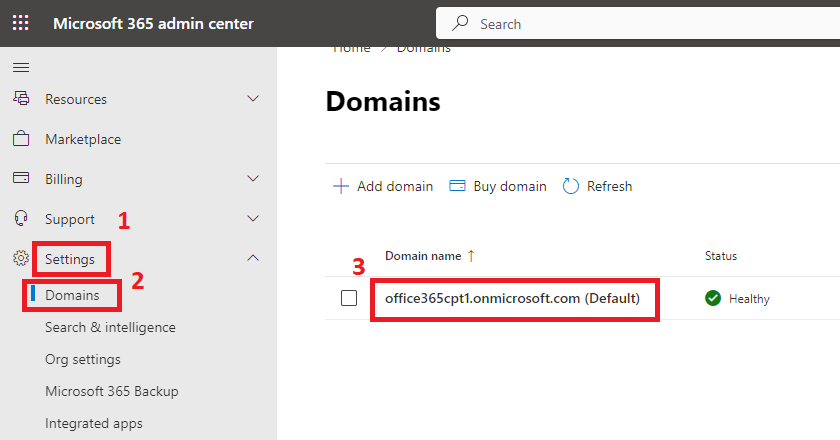 create new onmicrosoft.com domain name 1