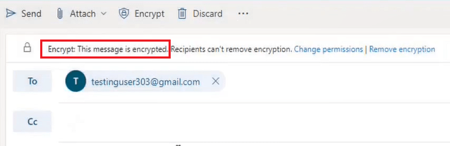 Encrypt: This message is encrypted