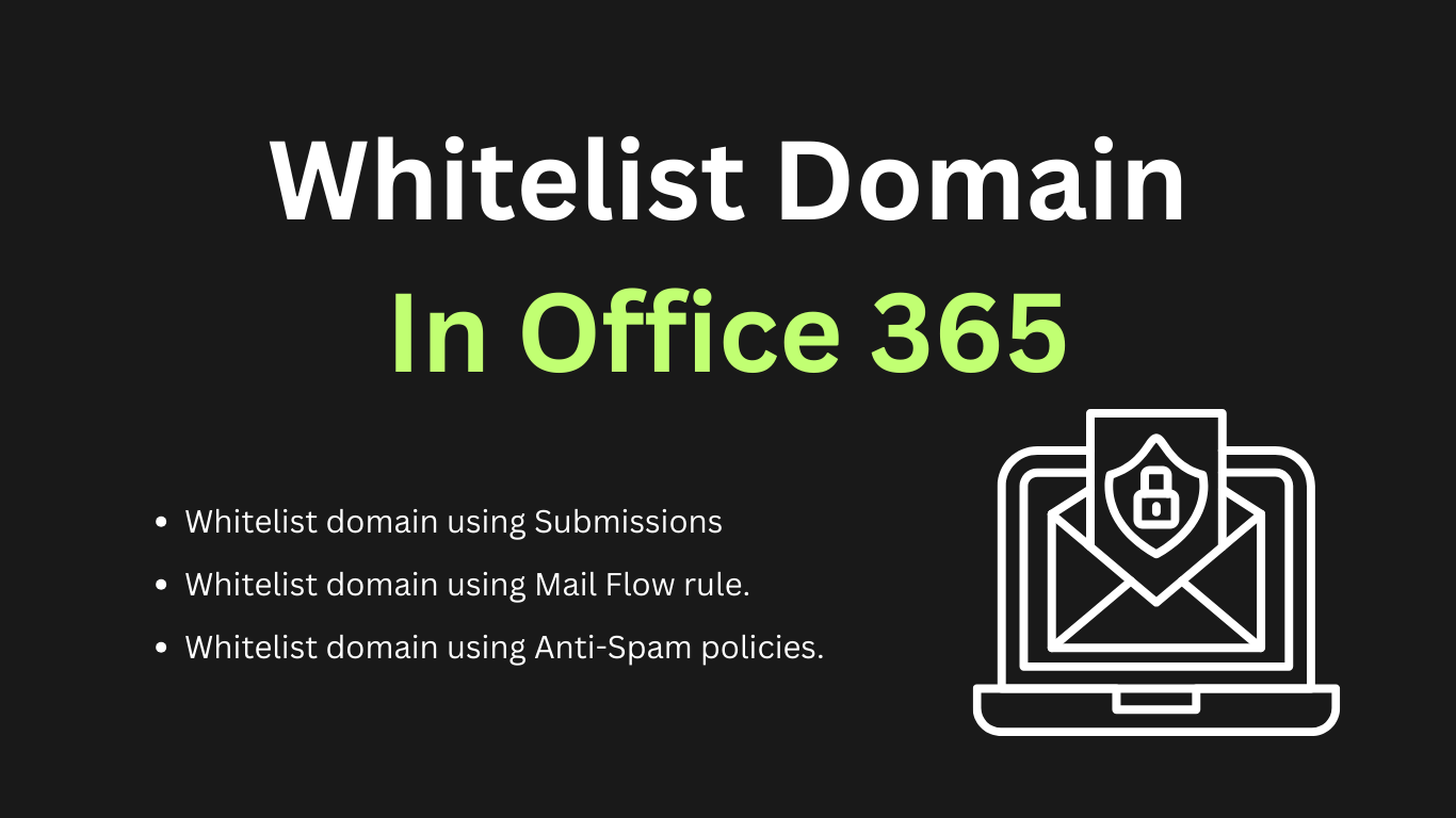 How to whitelist a domain in Office 365