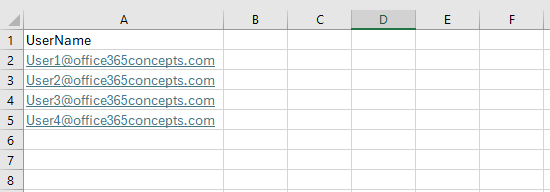 Bulk disable sign in for users using PowerShell and CSV