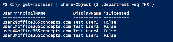 how to use where-object in powershell