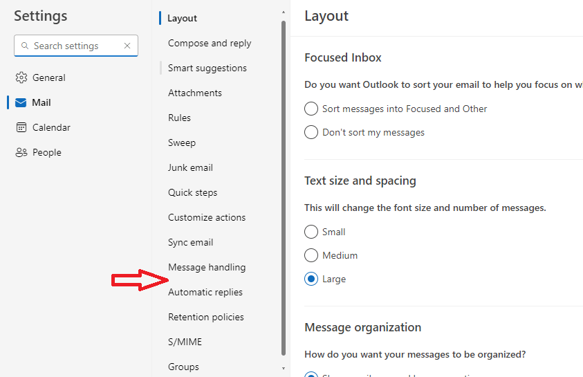 remove forwarding option in OWA