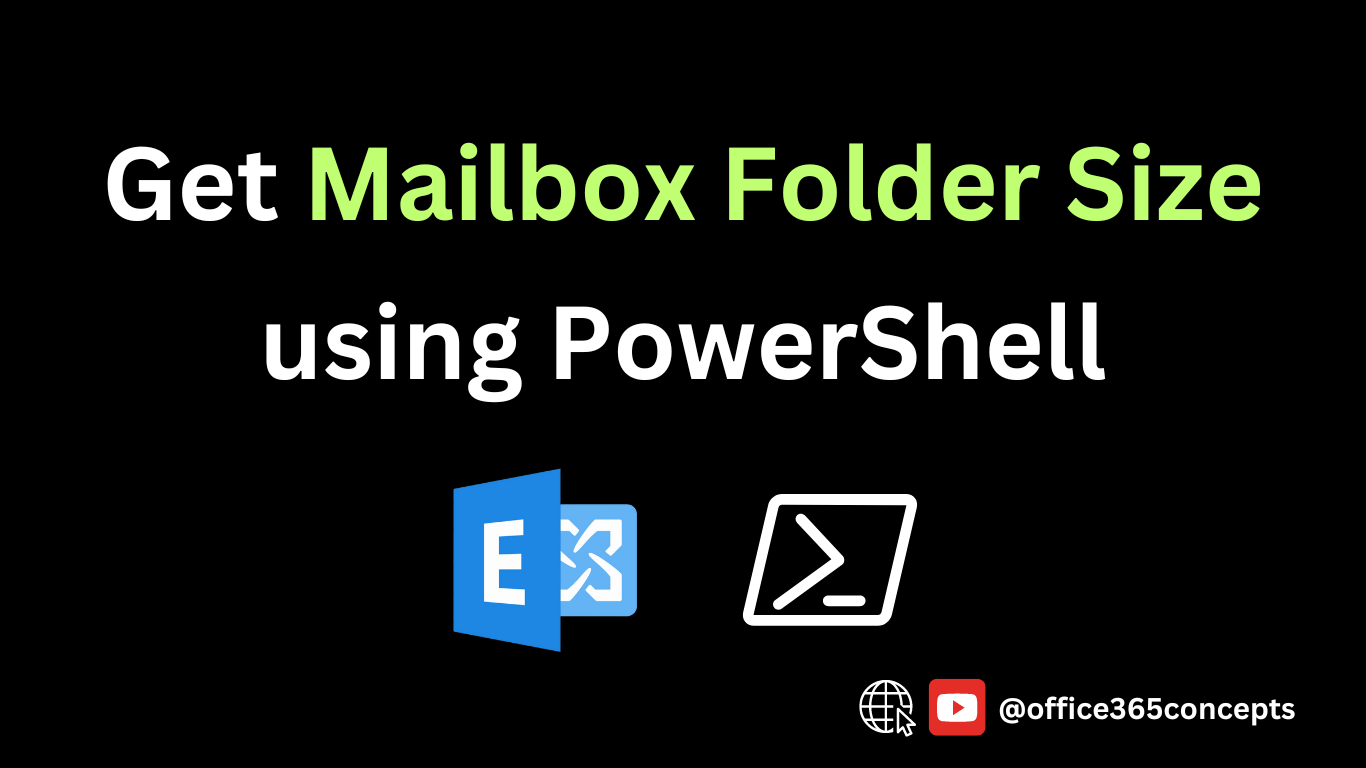 Get mailbox folder size using PowerShell