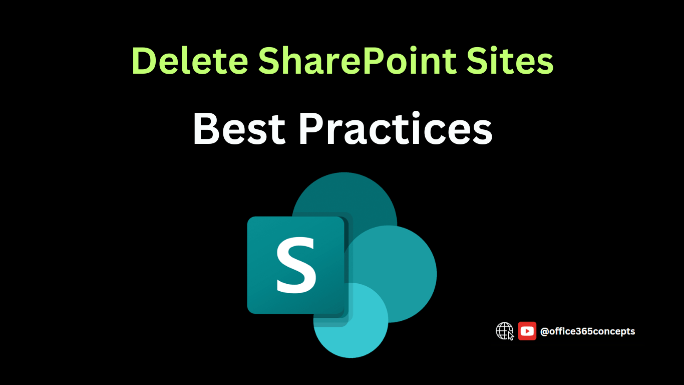 What happens when you delete a SharePoint Site