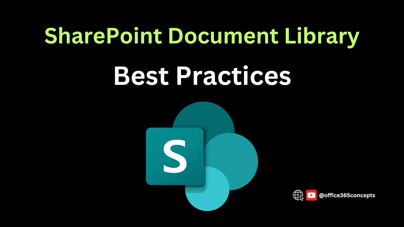 sharepoint document library best practices